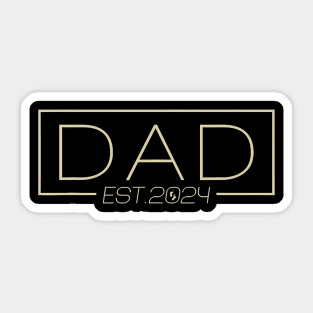 Dad Est. 2024 Sticker